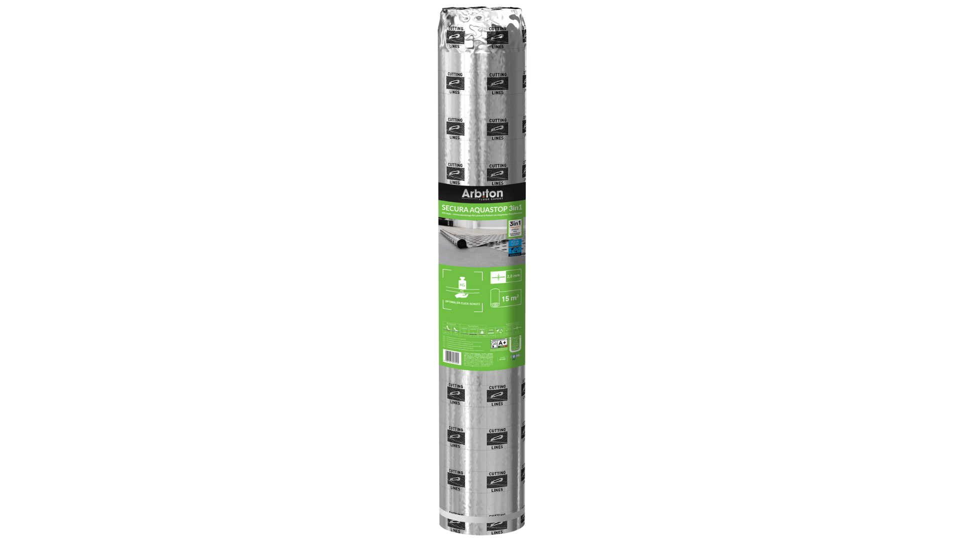 ARBITON SECURA AQUASTOP FLEX - Podkłady pod panele laminowane