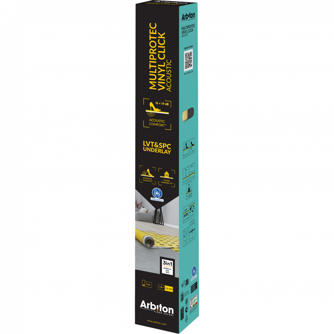 ARBITON MULTIPROTEC VINYL CLICK ACOUSTIC - Podkłady pod panele winylowe