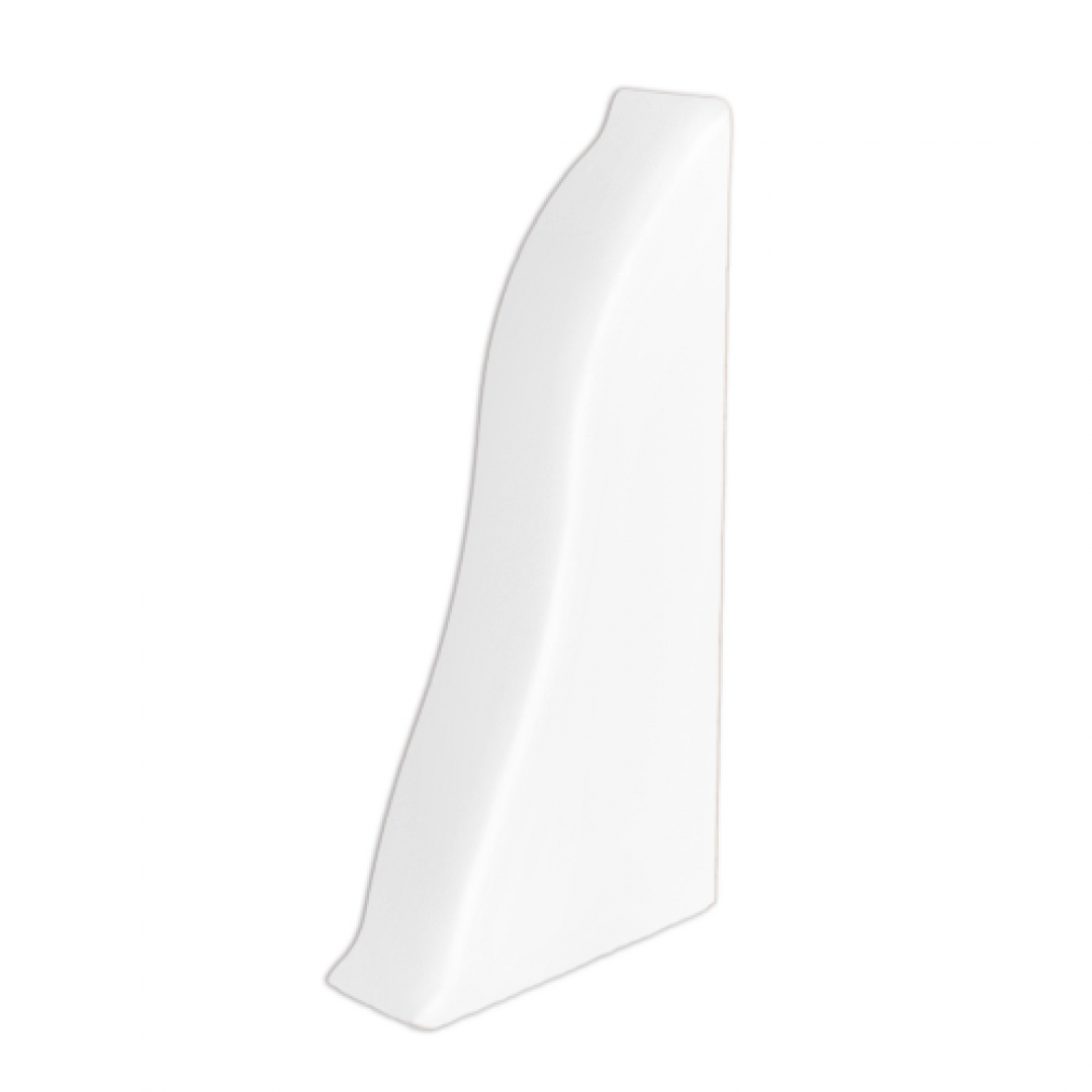 LM55 ZAKOŃCZENIE PRAWE+LEWE - BIAŁY MAT 101 - OPAKOWANIE FOLIOWE