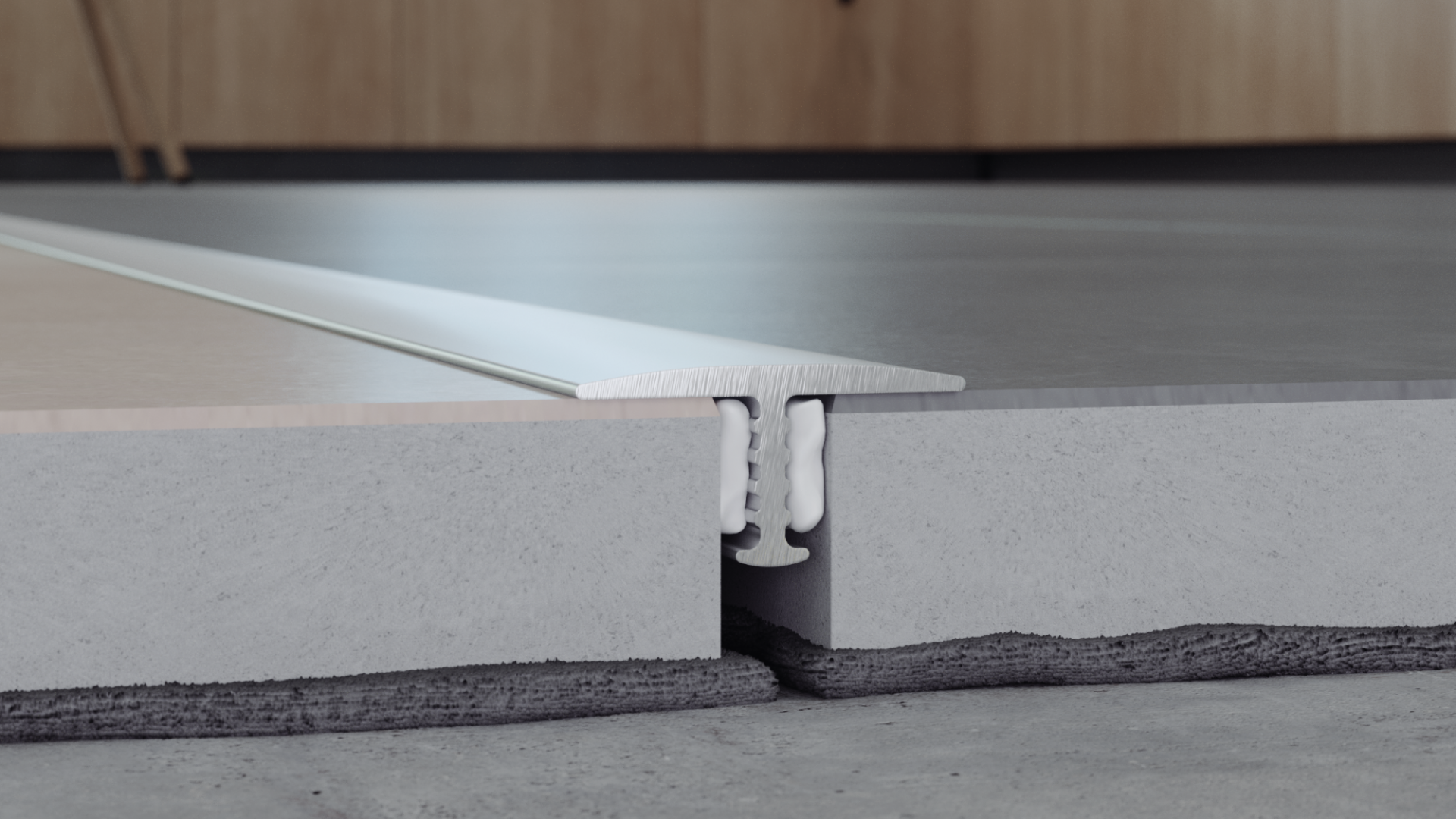 Profil podłogowy Arbiton - T16 SREBRO A1  - 2,0 M