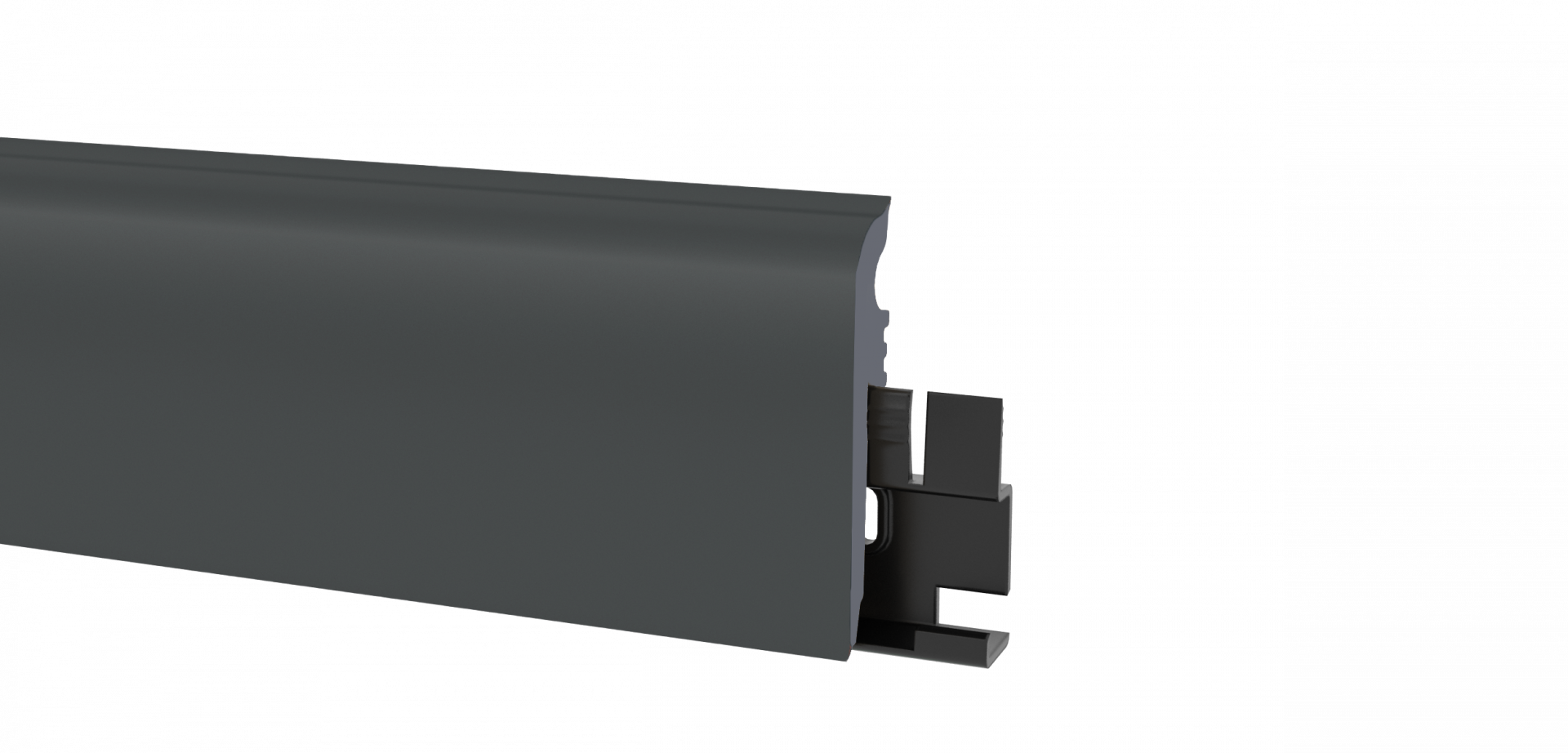 Listwa przypodłogowa Arbiton  - VIGO 60 ANTRACYT 04