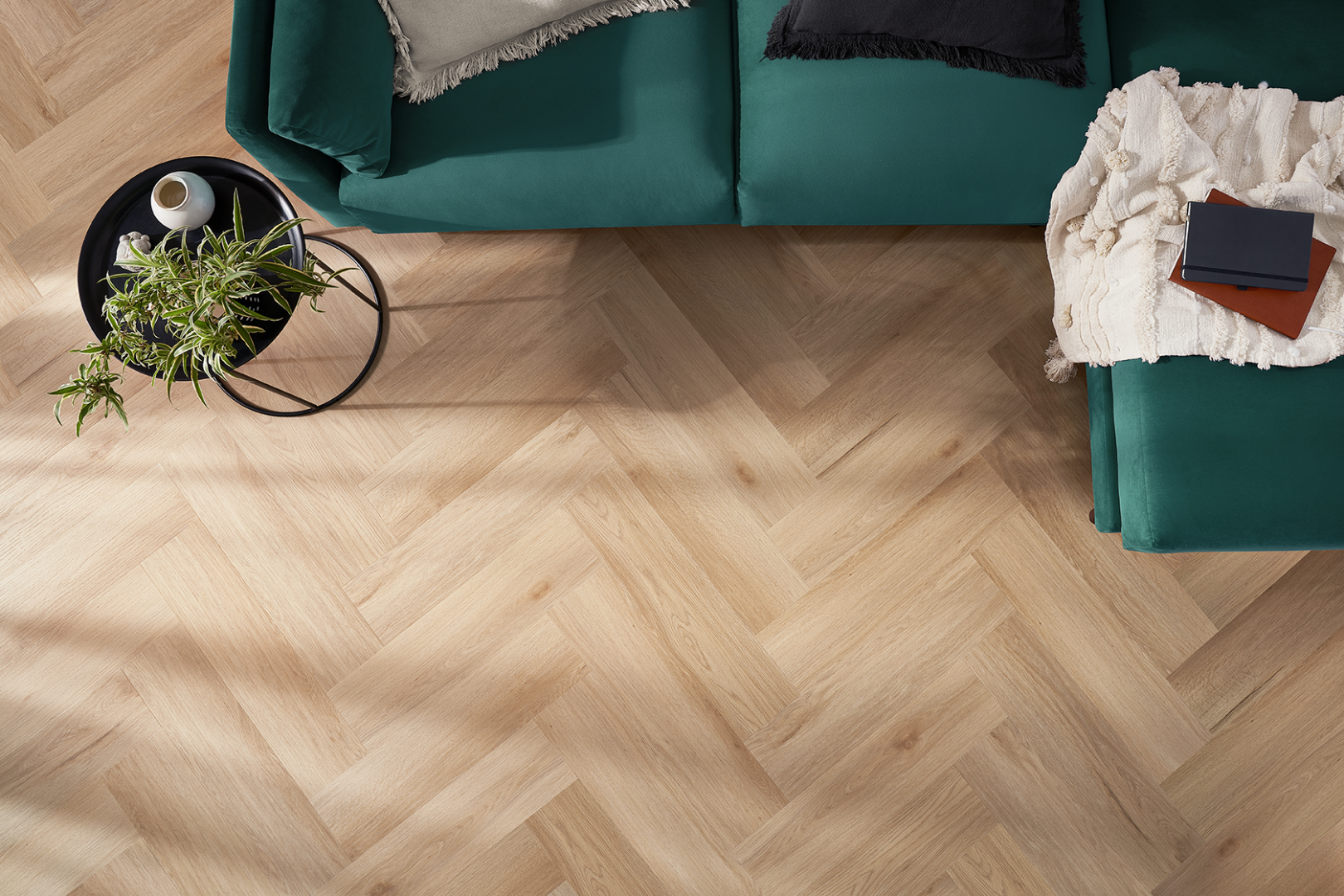 Panele winylowe Arbiton Amaron Herringbone - DĄB HARLOW - 5mm/0.55mm