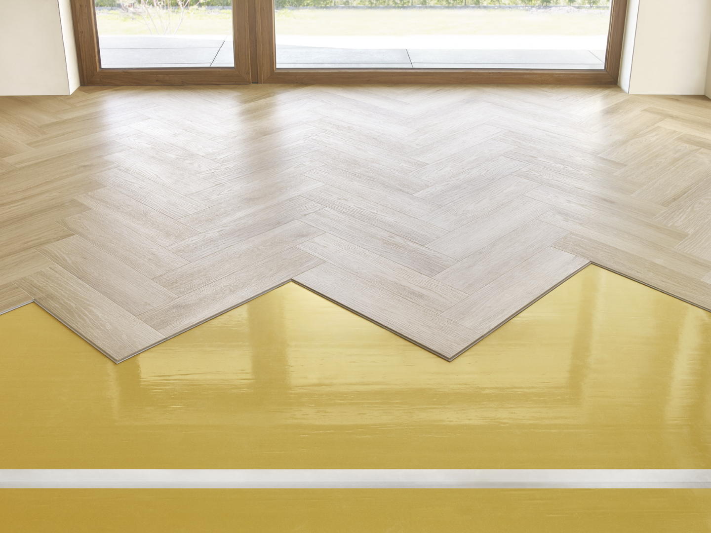 Panele winylowe Arbiton Amaron Herringbone - DĄB HARLOW - 5mm/0.55mm