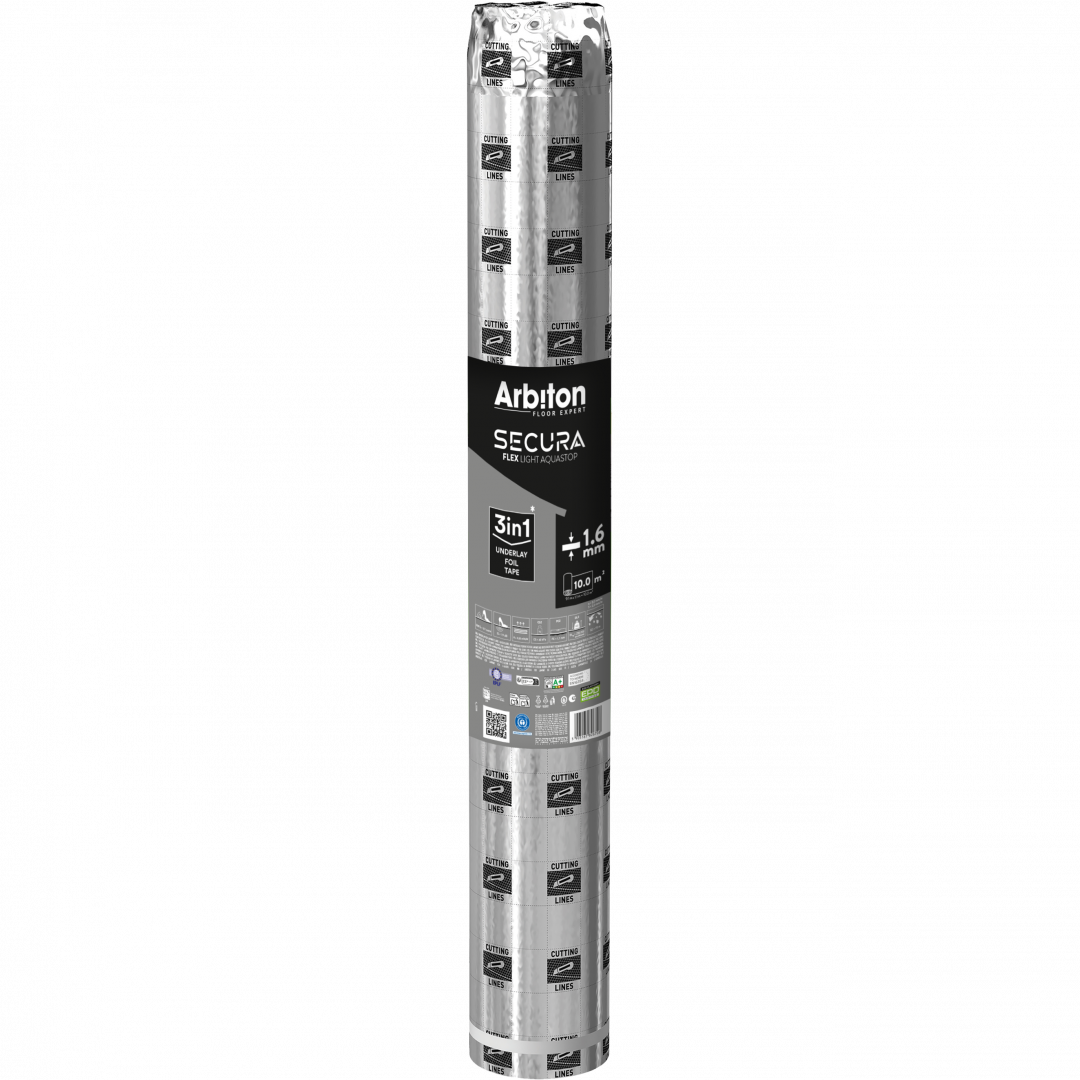 ARBITON SECURA LIGHT AQUASTOP FLEX - Podkłady pod panele laminowane