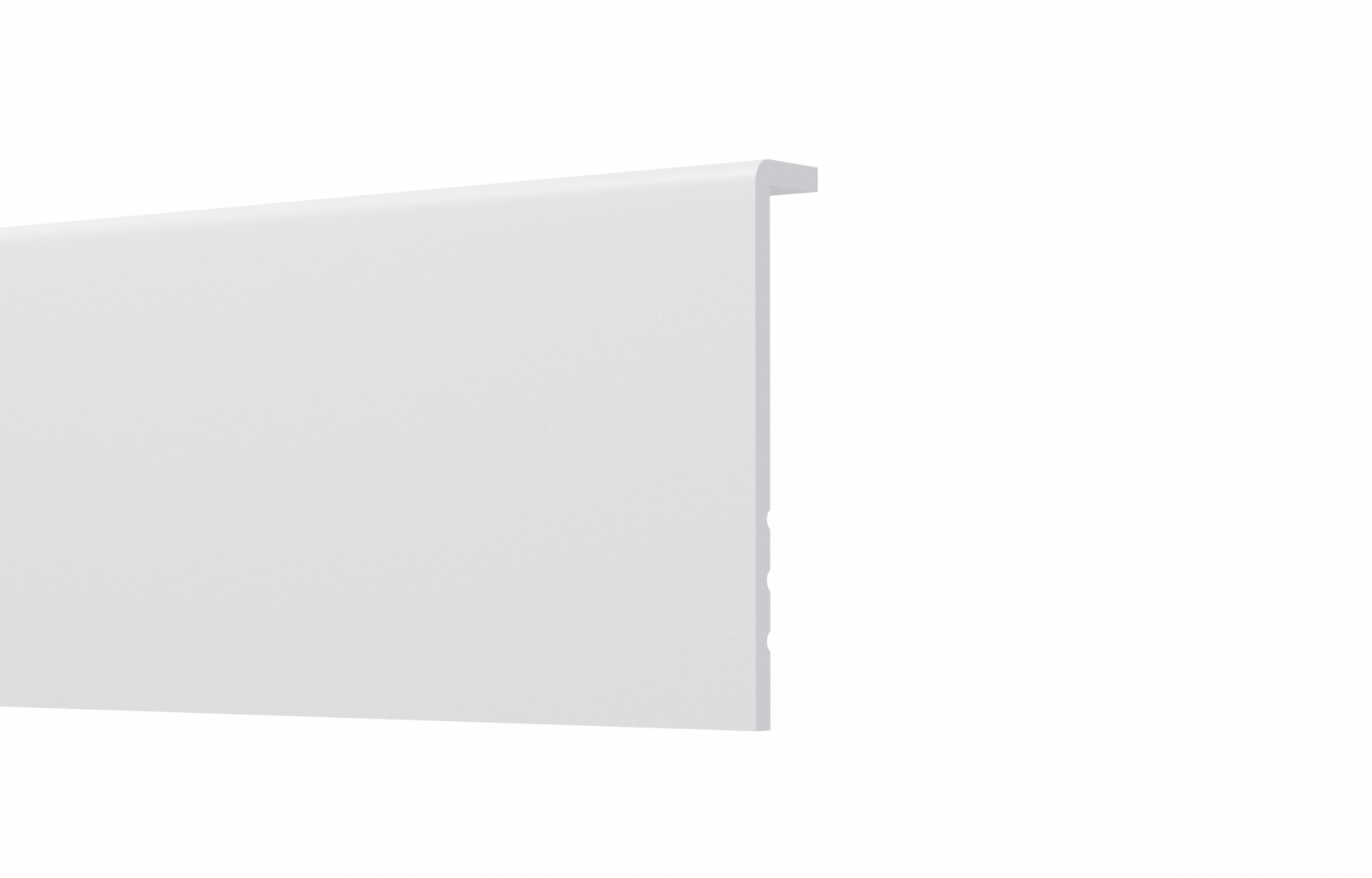 Listwa przypodłogowa Arbiton - STIQ+ BIAŁA STP950
