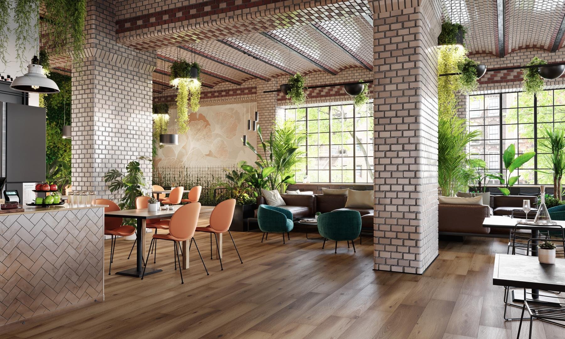 Panele winylowe Arbiton WOODRIC EIR - DĄB DALLAS - 4mm/0.55mm