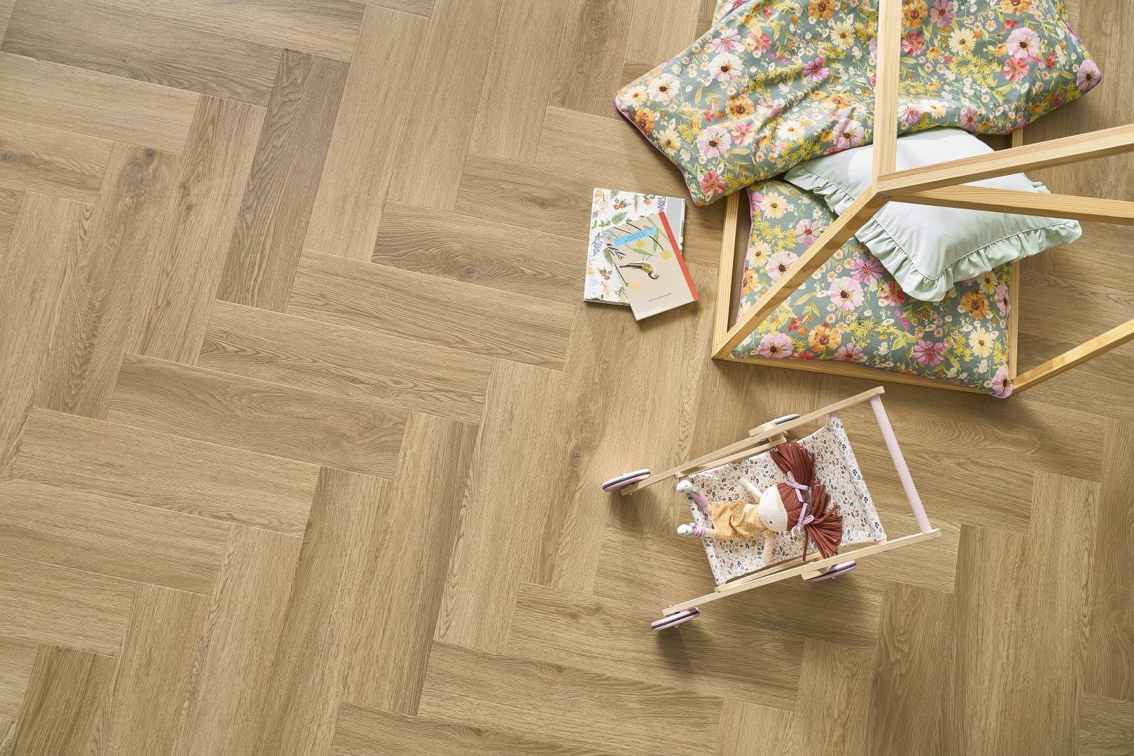 Panele winylowe Arbiton Amaron Herringbone EIR - DĄB BURBON - 5mm/0.55mm