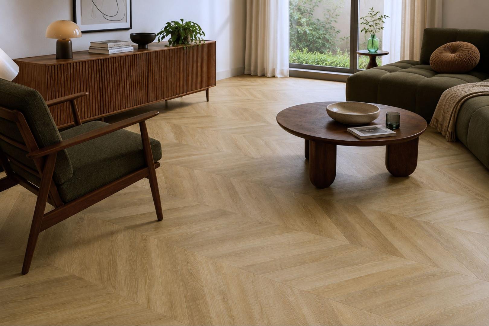 Panele winylowe Arbiton Amaron Chevron - DĄB MENOR - 5mm/0.55mm