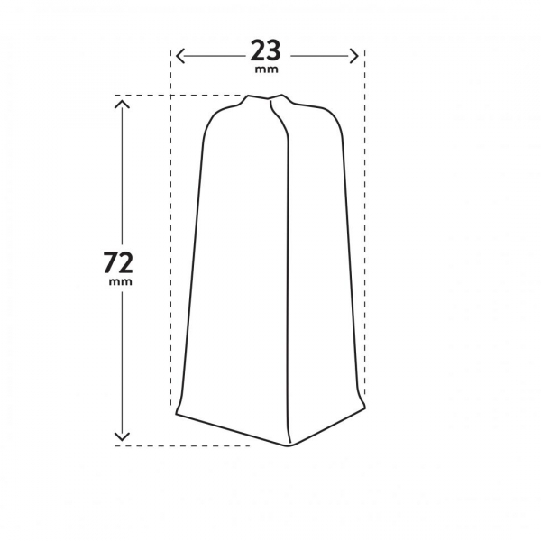 COIN EXTÉRIEUR INDO BLANC MAT 40 - Arbiton