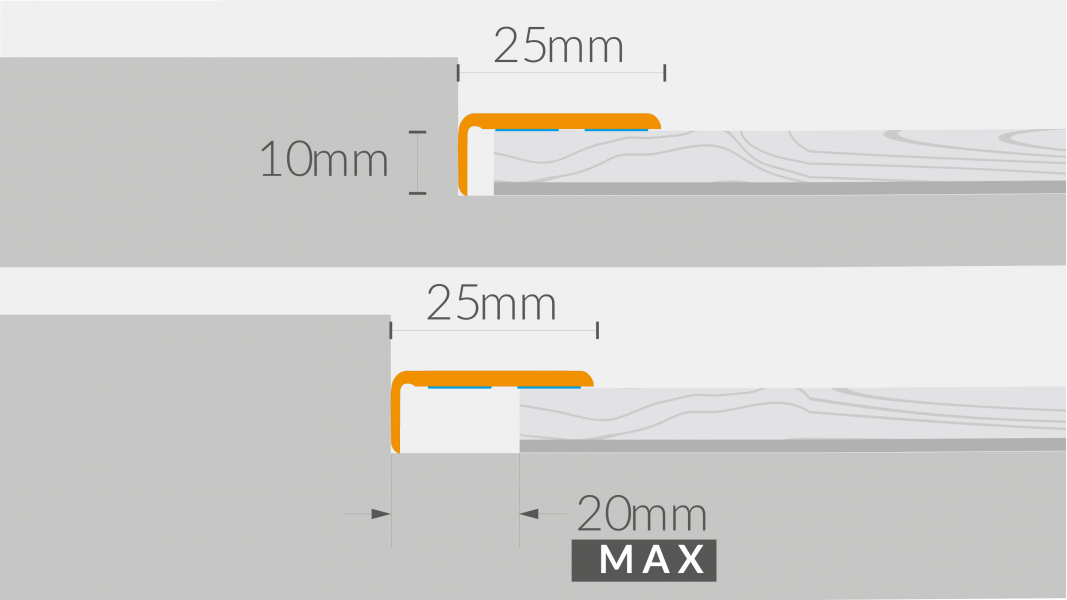 Floor profile Arbiton - CS25 MANORIAL OAK CS9 - 2,0 M