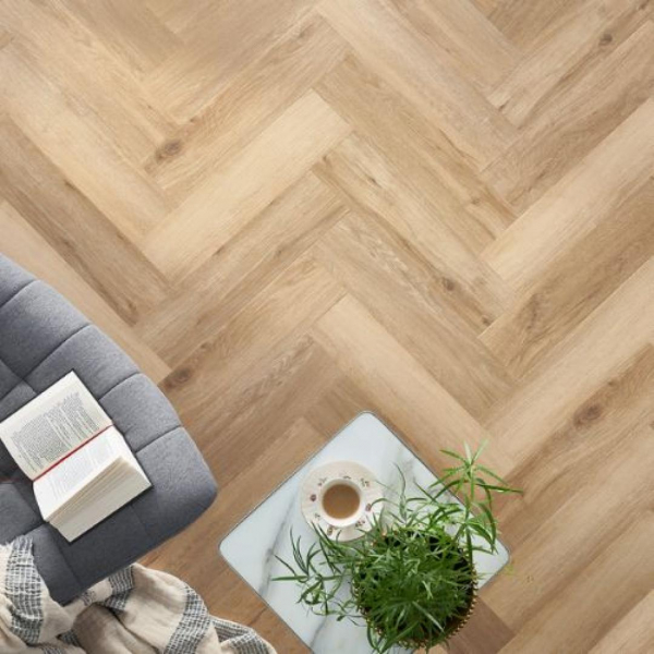 Кварцвиниловая плитка Arbiton Amaron Herringbone - ДУБ УЭМБЛИ - 5mm/0.55mm