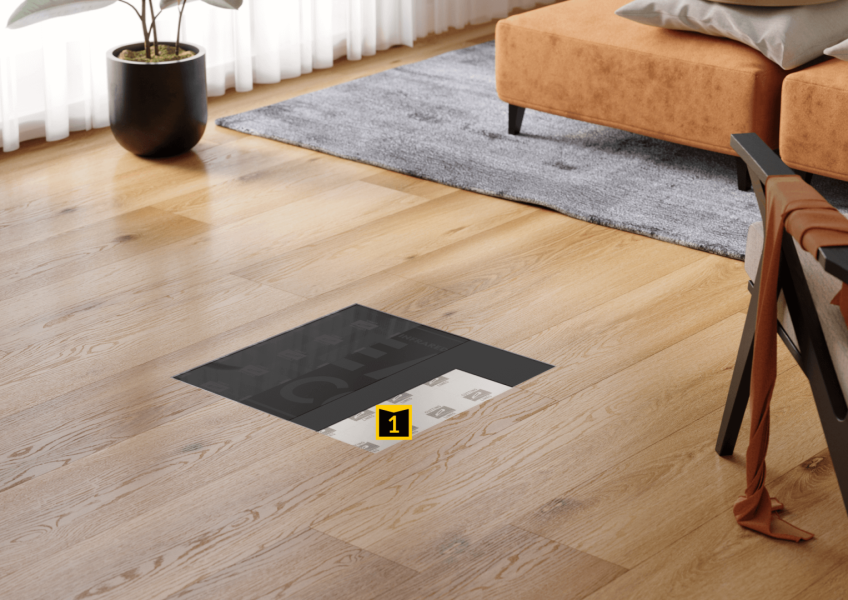 AQUAPROTEC VAPOUR BARRIER - Energy Saving Flooring System - folia paroizolacyjna