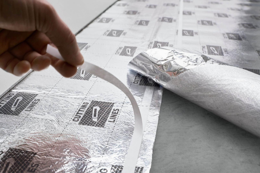 AQUAPROTEC VAPOUR BARRIER - Energy Saving Flooring System - folia paroizolacyjna