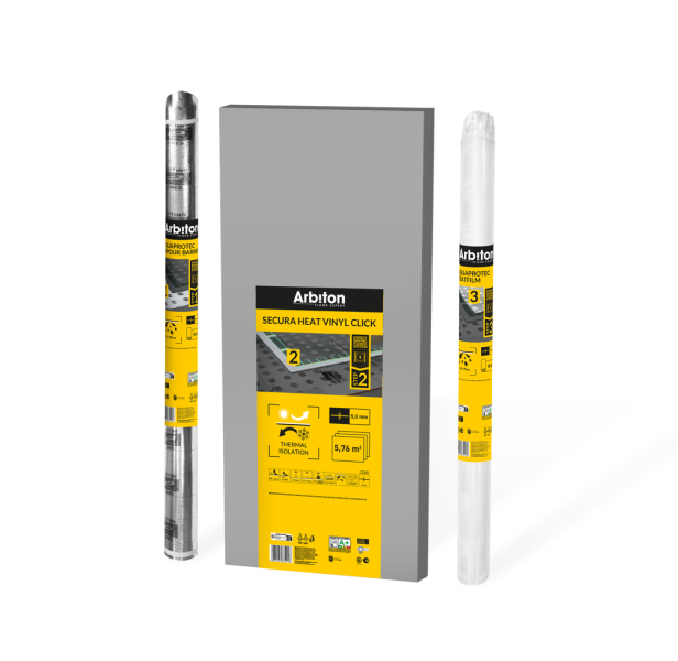 AQUAPROTEC VAPOUR BARRIER - Energy Saving Flooring System - folia paroizolacyjna