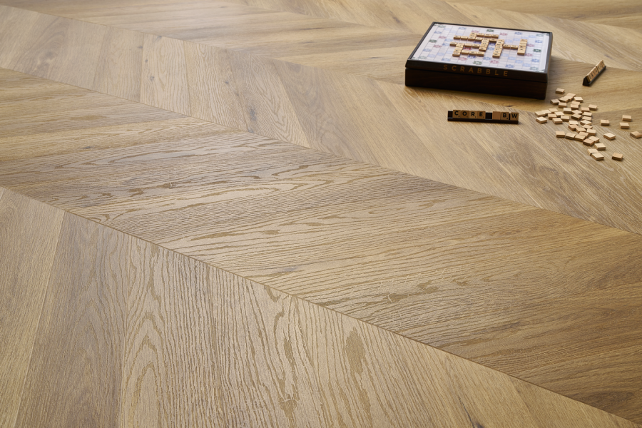 Suelo de vinilo Arbiton Amaron Chevron - GEORGETOWN ROBLE - 5mm/0.55mm