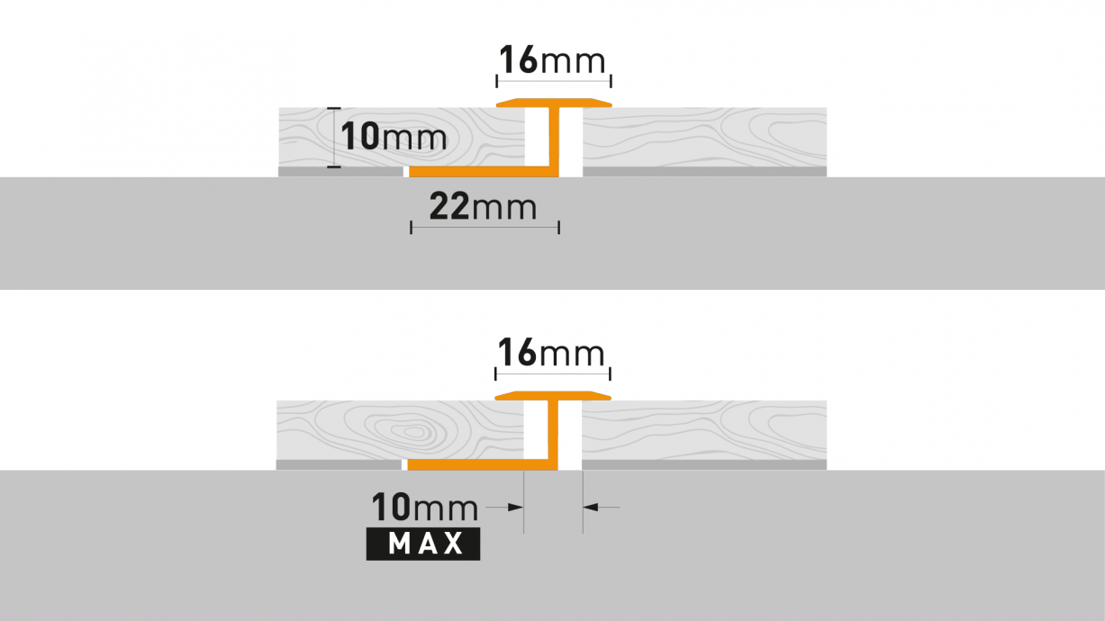Пороги Arbiton - FL16 ДУБ БЛАГОРОДНЫЙ W5 - 2,5 M