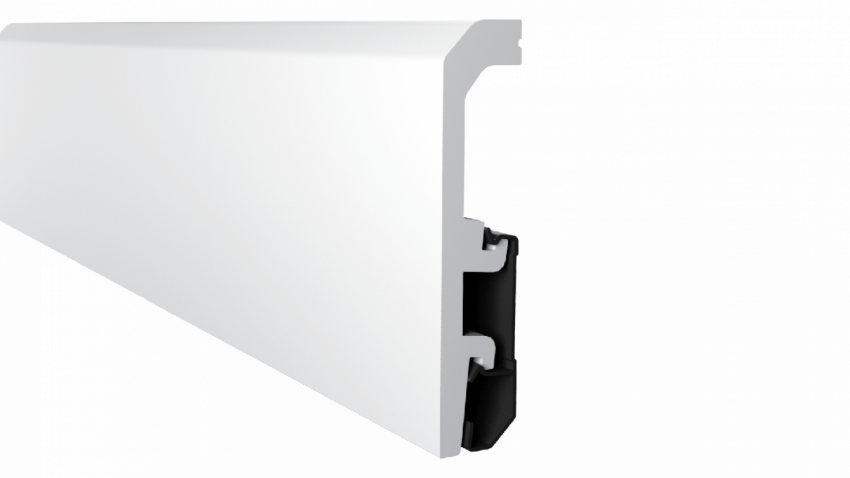 Soklová lišta Arbiton  - VEGA BÍLÁ P1010