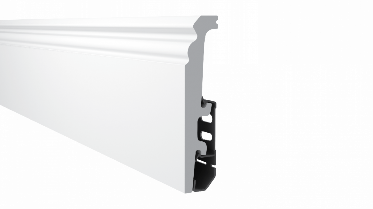 Soklová lišta Arbiton  - VEGA BÍLÁ P1030