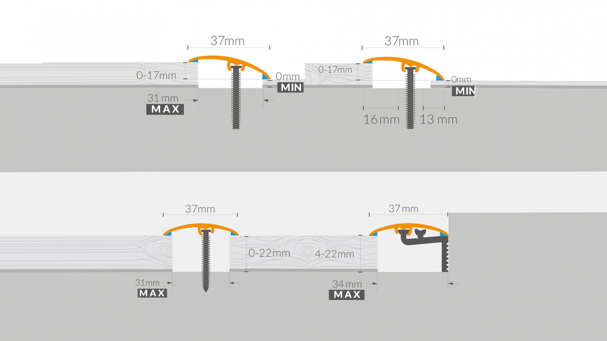 Perfiles de suelo Arbiton - CS37 PLATA A1