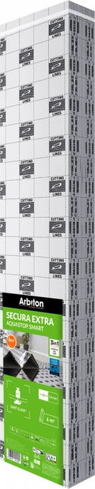 ARBITON SECURA EXTRA AQUASTOP SMART - Laminaat onderlaag