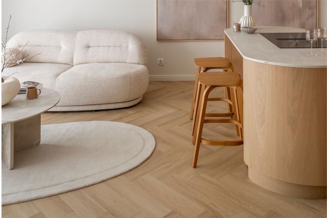 Plăcile de vinil Arbiton Amaron Herringbone - STEJAR HARLOW - 5mm/0.55mm