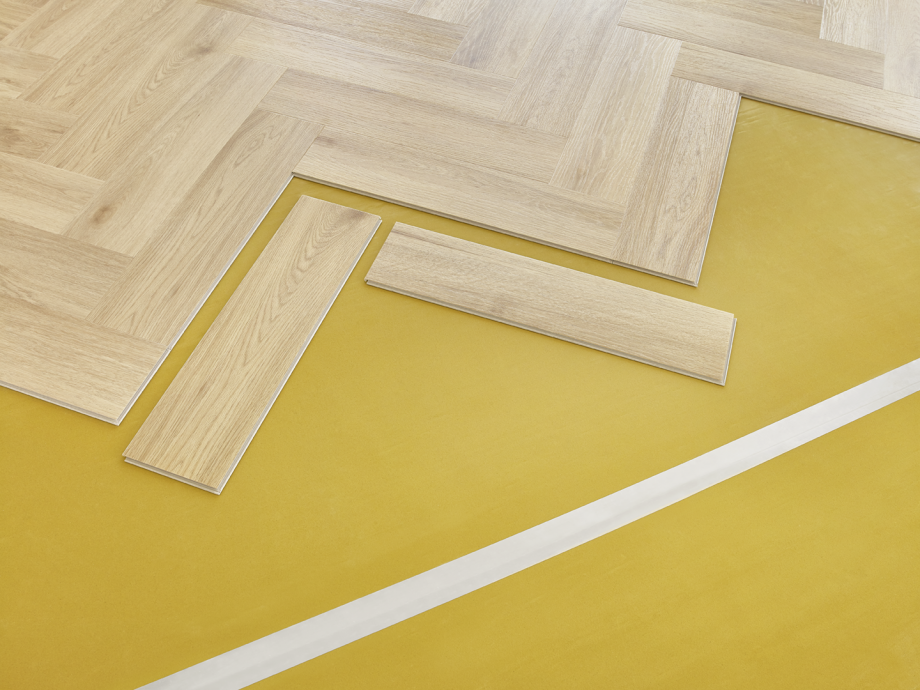 Suelo de vinilo Arbiton Amaron Herringbone - HARLOW ROBLE - 5mm/0.55mm