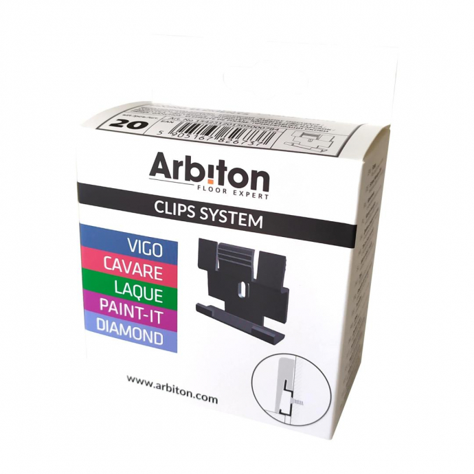 Sockelleisten Clips Arbiton