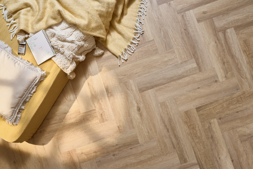 Vinyl flooring Arbiton Amaron Herringbone - WINDSOR OAK - 5mm/0.55mm