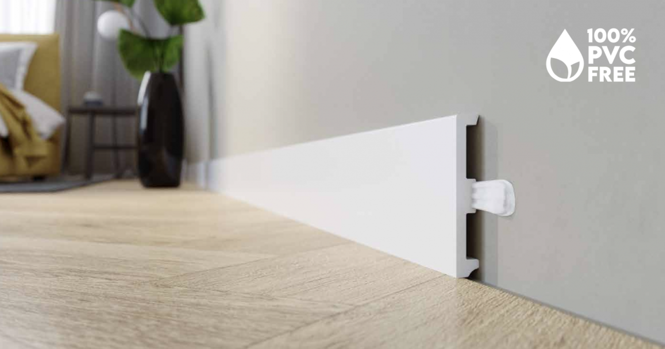 Soklová lišta Arbiton  - STIQ XL BÍLÁ ST610