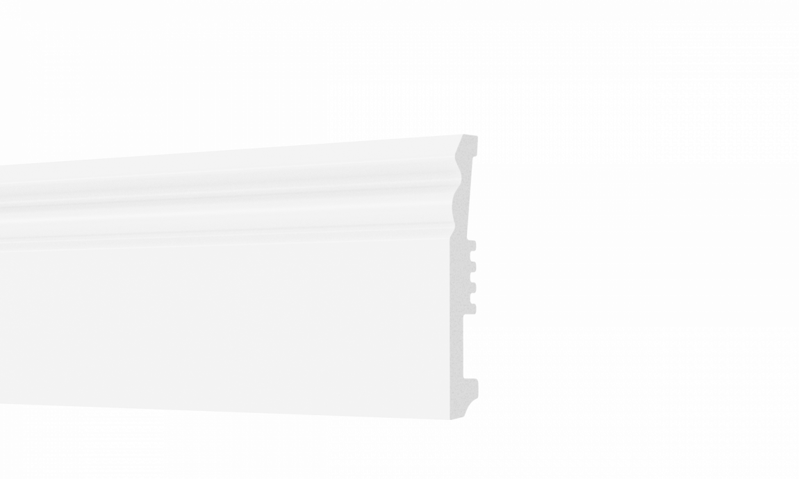  STIQ STX820 - Sockelleisten Berliner profil - 100mm