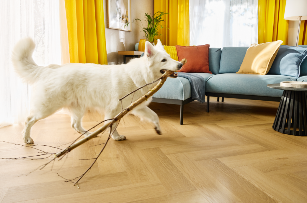 ПВХ плитка Arbiton Amaron Herringbone EIR - Дуб Менор - 5mm/0.55mm