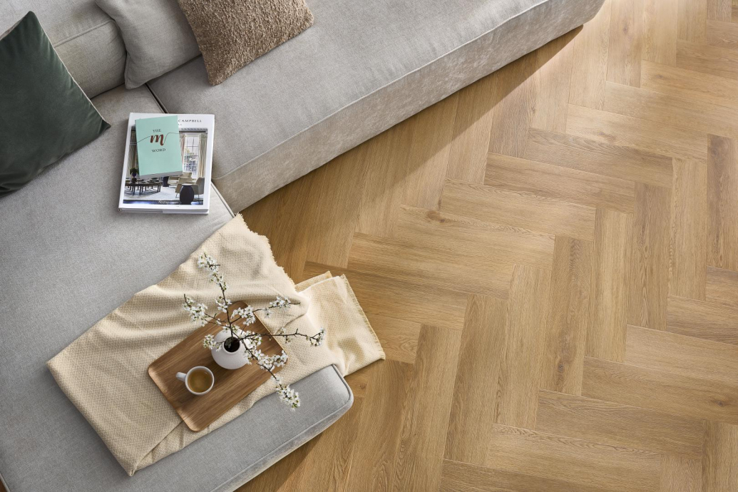 Vinylové podlahy Arbiton Amaron Herringbone EIR - DUB BURBON - 5mm/0.55mm