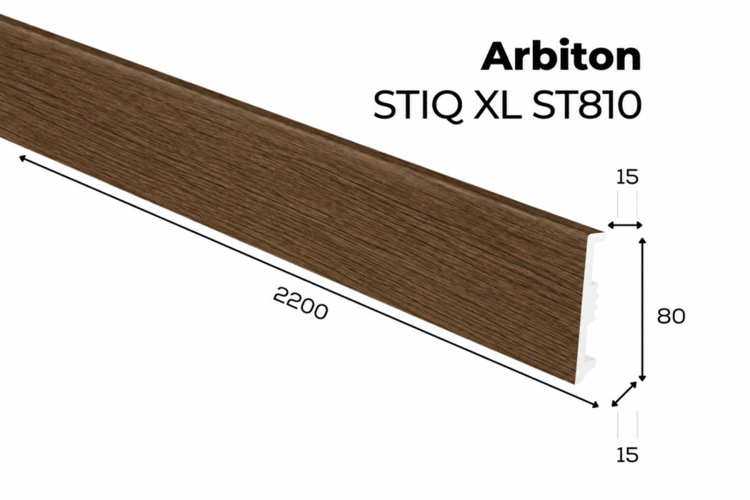 Listwa przypodłogowa Arbiton - STIQ XL WOOD DĄB ALAMNDA STX810