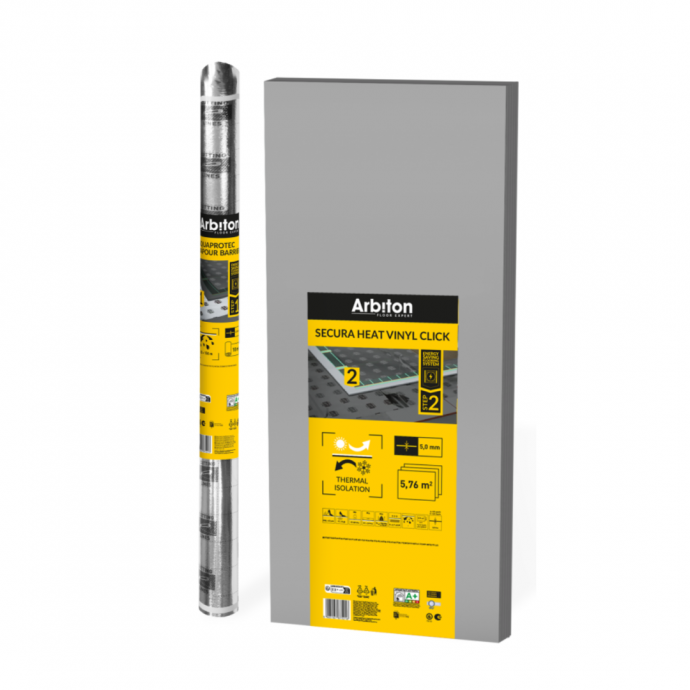 SECURA HEAT VINYL CLICK - Energy Saving Flooring System