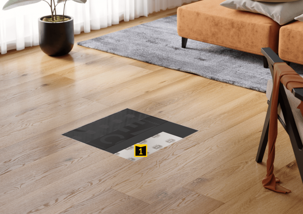 AQUAPORTEC VAPOUR BARRIER - Energy Saving Flooring System