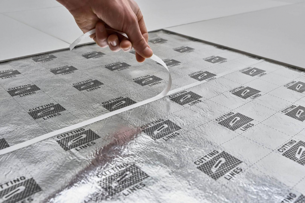 AQUAPORTEC VAPOUR BARRIER - Energy Saving Flooring System