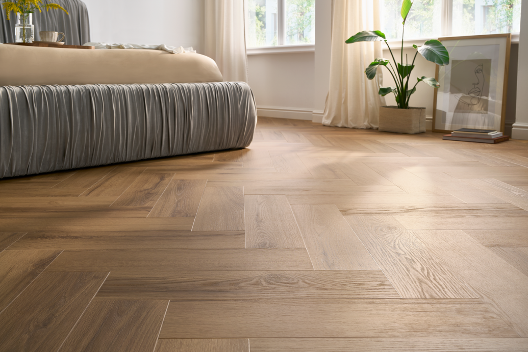 Panele winylowe Arbiton Amaron Herringbone EIR ACOUSTIC - DĄB ROCHESTER - 6.3mm/0.55mm