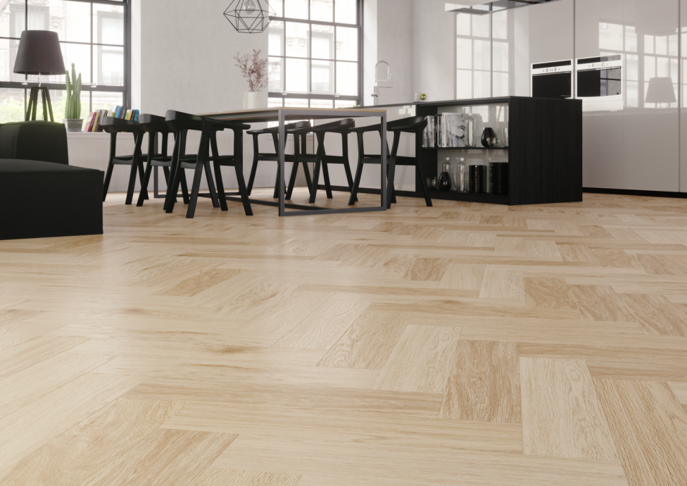 Panele winylowe Arbiton Amaron Herringbone ACOUSTIC - DĄB HARLOW - 6.3mm/0.55mm