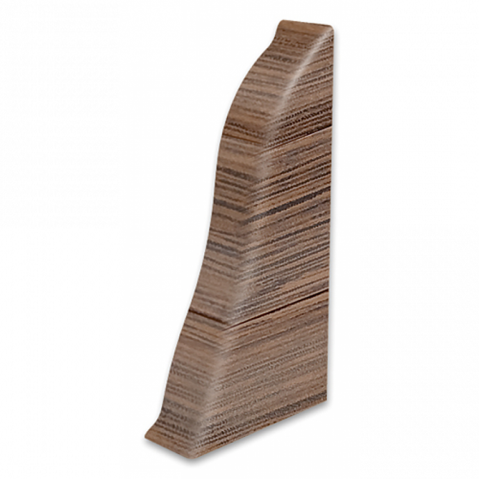 ЗАГЛУШКА ДЛЯ ПЛИНТУСА Л+П LM55 ДУБ ТЕМНЫЙ 26 УП. ФОЛ - Arbiton