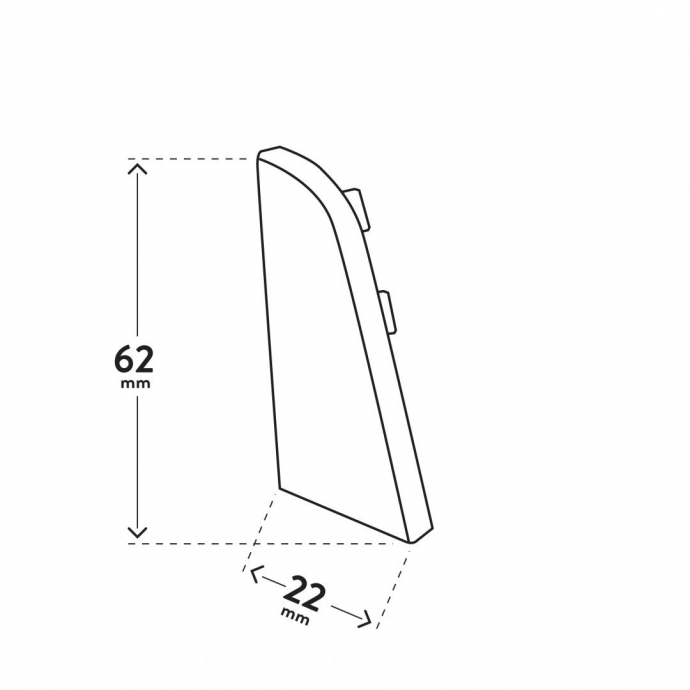 ukončení L+R LM60 ALUMINIUM 39 - Arbiton