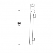 ВНЕШНИЙ УГОЛ VIGO 80 ТЕМНОУП. ФОЛ -СЕРЫЙ 3 
