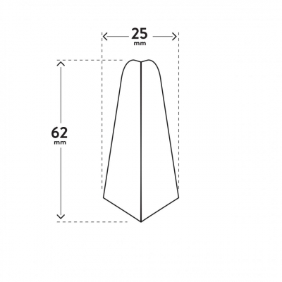 Außenecken LM60 BOURBON EICHE 72 - Arbiton