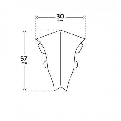 Innenecken LM55 JUPITER NUSSBAUM 112 - Arbiton