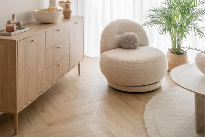 Suelo de vinilo Arbiton Amaron Herringbone - HARLOW ROBLE - 5mm/0.55mm