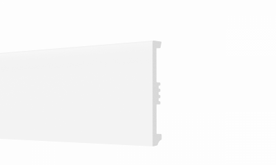 Skirting board Arbiton - STIQ XL WHITE ST810
