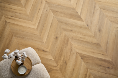 Vinyl vloer Arbiton Amaron Chevron - WEMBLEY EIK - 5mm/0.55mm