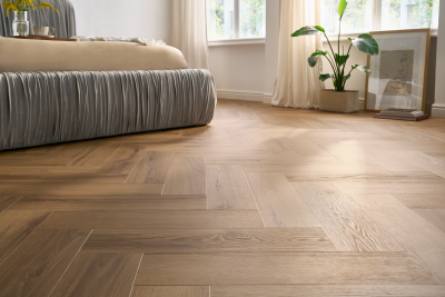 Panele winylowe Arbiton Amaron Herringbone EIR ACOUSTIC - DĄB ROCHESTER - 6,3 mm/0.55mm