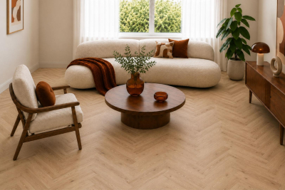 Vinylboden Arbiton DB Amaron Herringbone - EICHE YANKEE - 2,5 mm/0,55 mm