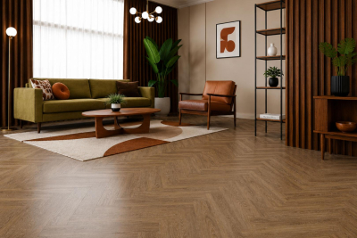Vinylboden Arbiton DB Amaron Herringbone - EICHE GEORGETOWN - 2,5 mm/0,55 mm