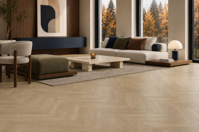 Vinylboden Arbiton DB Amaron Herringbone - EICHE JOHANNES - 2,5 mm/0,55 mm